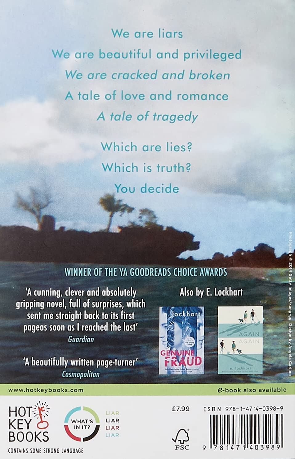 We Were Liars Hot Key Books