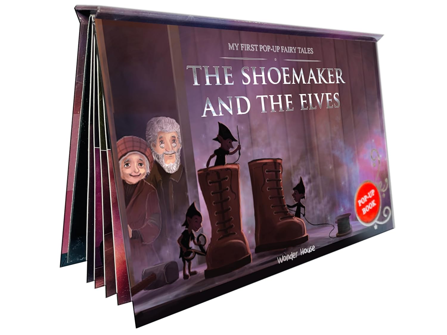 My First PopUp Fairy Tales The Shoemaker & The Elves Wonder House Books