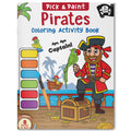 Pick and Paint Coloring Activity Book For Kids: Pirates - 9789354403507 - Book Cover