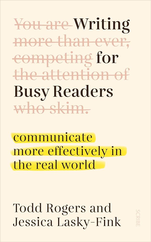 Writing for Busy Readers Penguin Random House