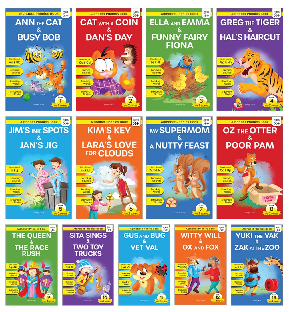 Alphabet Phonics by Wonder House Books