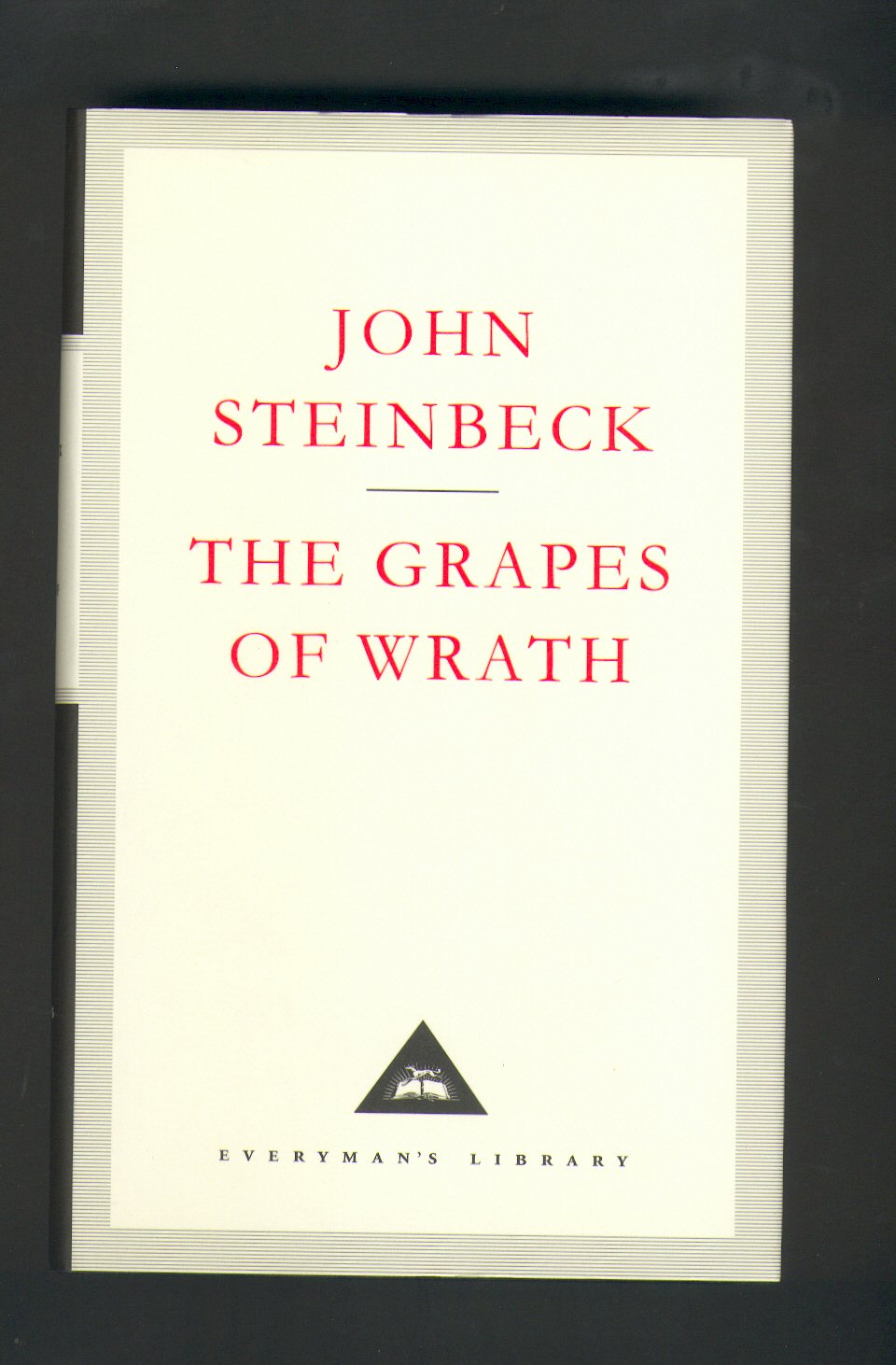 The Grapes of Wrath BIBLIONEPAL 1.Everyman's Library
