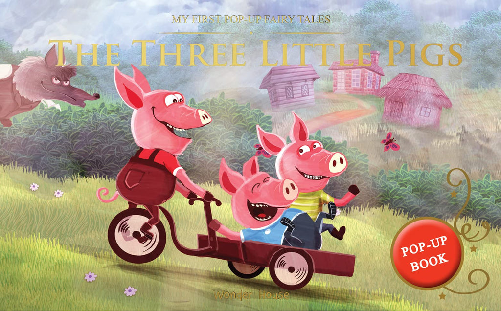My First Pop-Up Fairy Tales - Three Little Pigs Wonder House Books