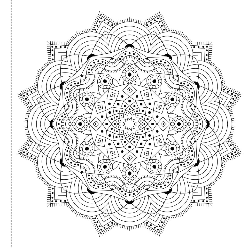 Mandala Art: Colouring Book Wonder House Books