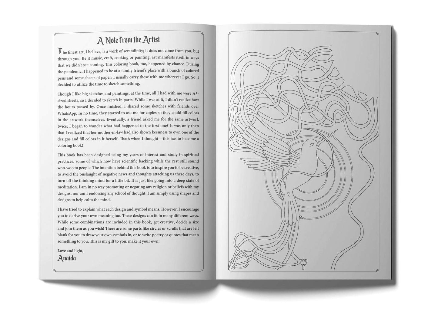 Tattva - An Aspect Of Reality : Spiritual Colouring Book