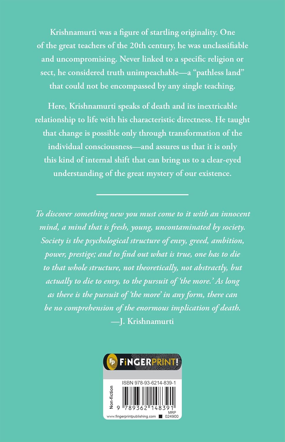 On Living and Dying