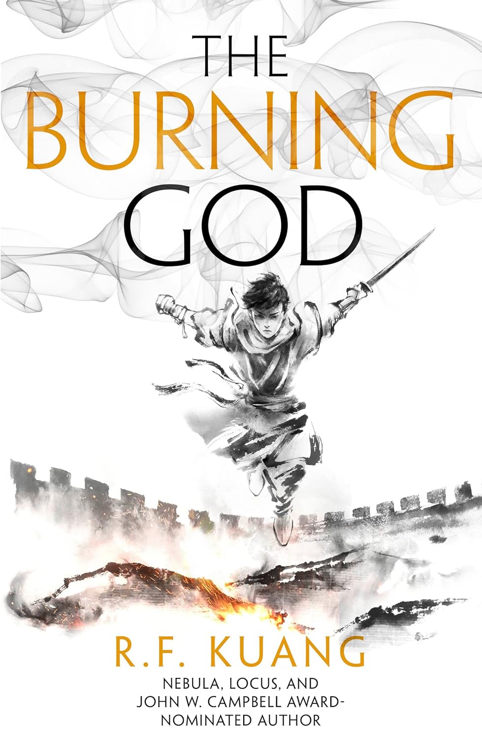 The Burning God Harper Collins