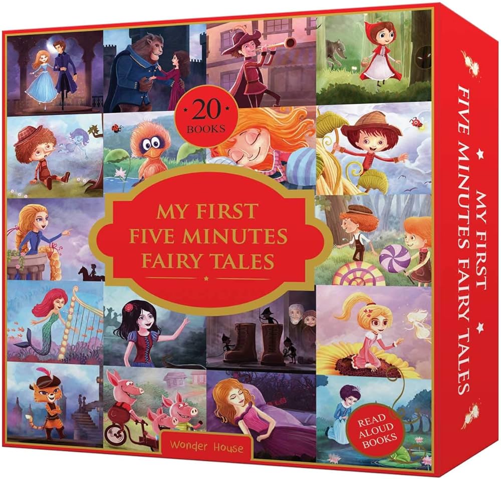 My First Five Minutes Fairy Tales Boxset Wonder House Books