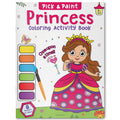 Pick and Paint Coloring Activity Book For Kids: Princess - 9789354403583 - Book Cover