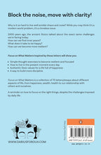 Focus on What Matters Penguin Random House