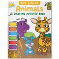 Pick and Paint Coloring Activity Book For Kids: Animals - 9789354403101 - Book Cover