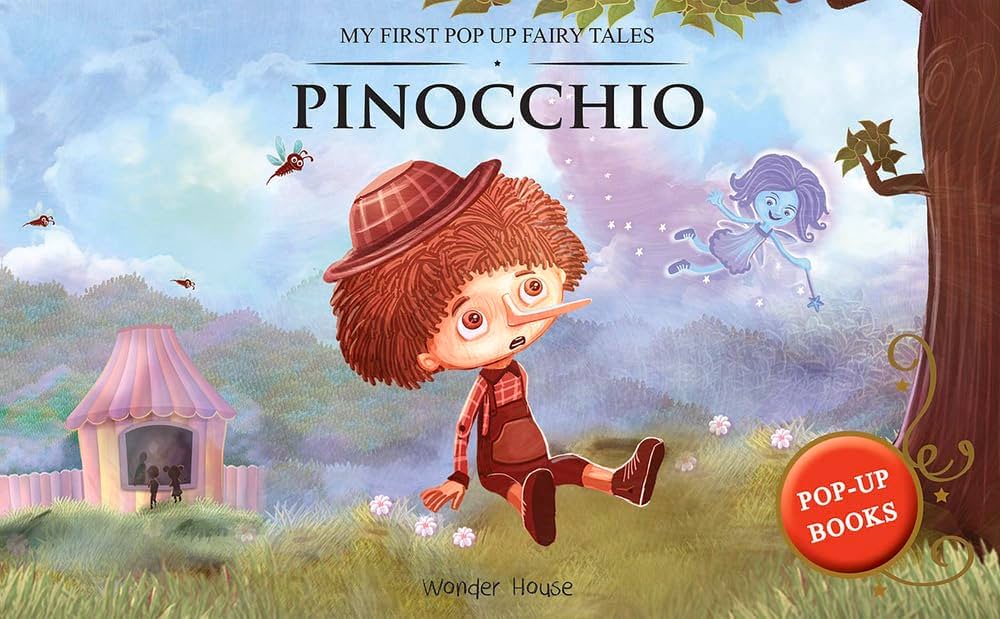 My First Pop Up Fairy Tales - Pinocchio Wonder House Books