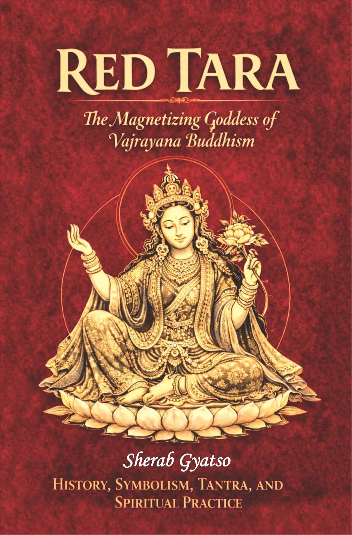 Red Tara by Sherab Gyatso