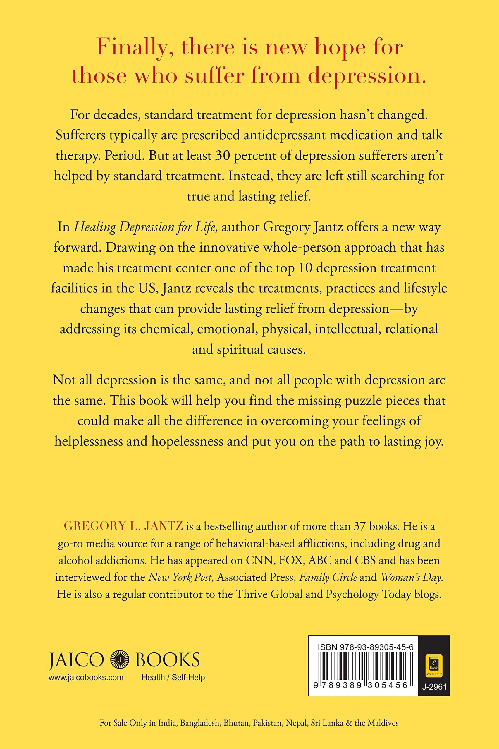 Healing Depression for Life BIBLIONEPAL