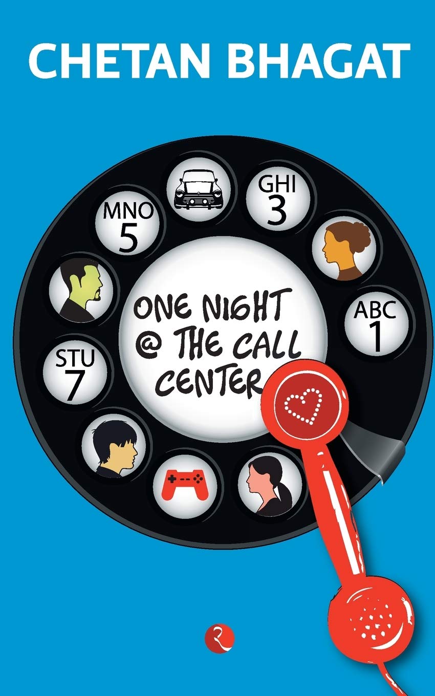 One Night @ The Call Center by Chetan Bhagat - 9788129135506 - Book Cover