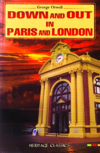 Down and Out in Paris and London by George Orwell - 9788170262091 - Book Cover