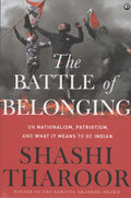 The Battle of Belonging by Shashi Tharoor - 9788194735380 - Book Cover