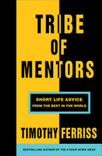 Tribe of Mentors Penguin Random House