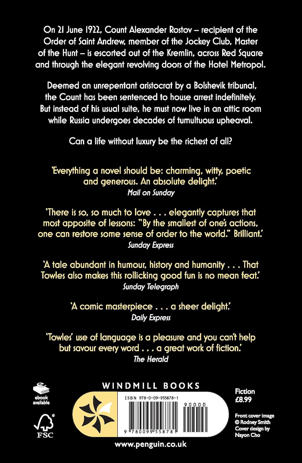 A Gentleman in Moscow Penguin Random House