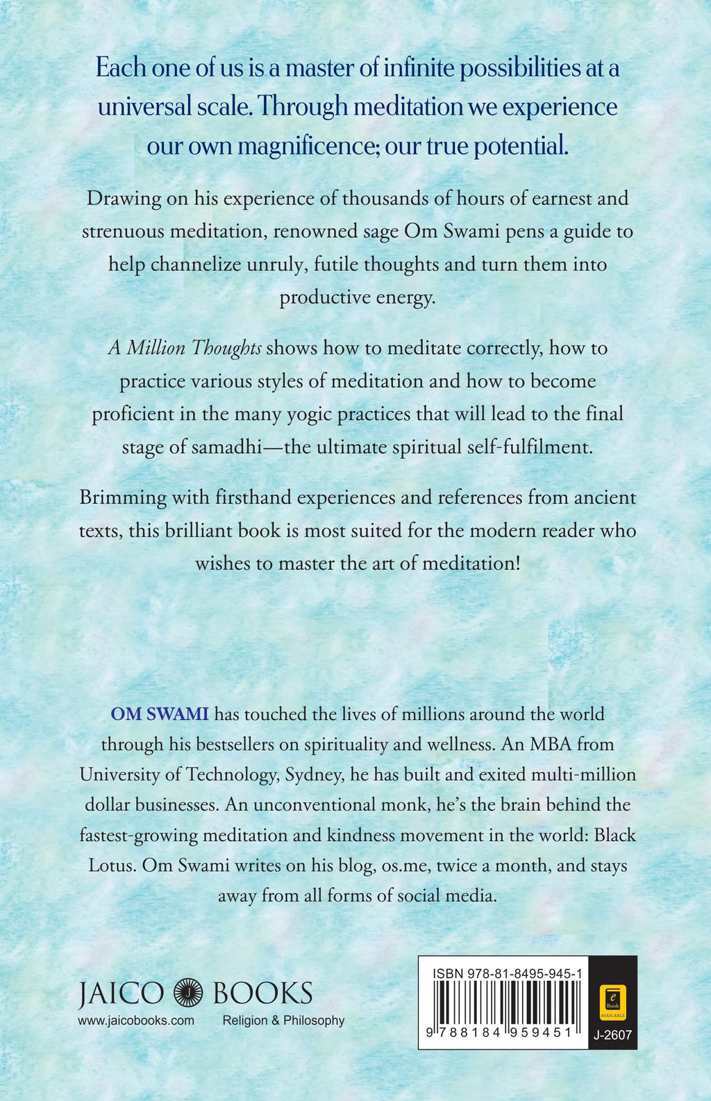 A Million Thoughts Jaico Publishing