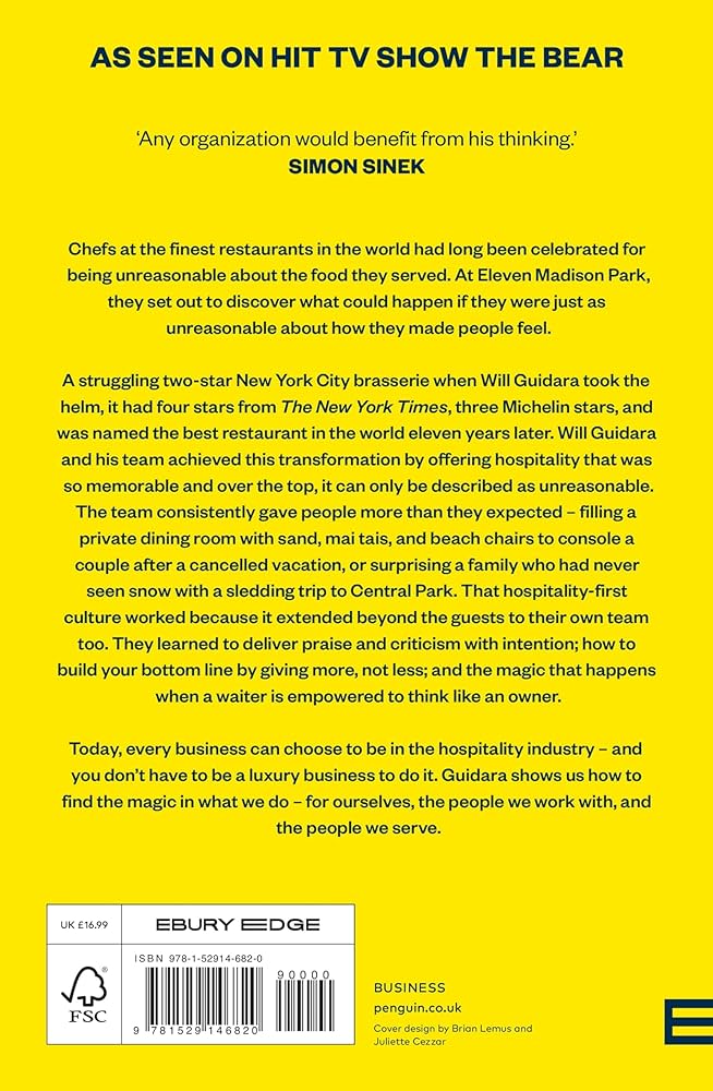 Unreasonable Hospitality Ebury Publishing