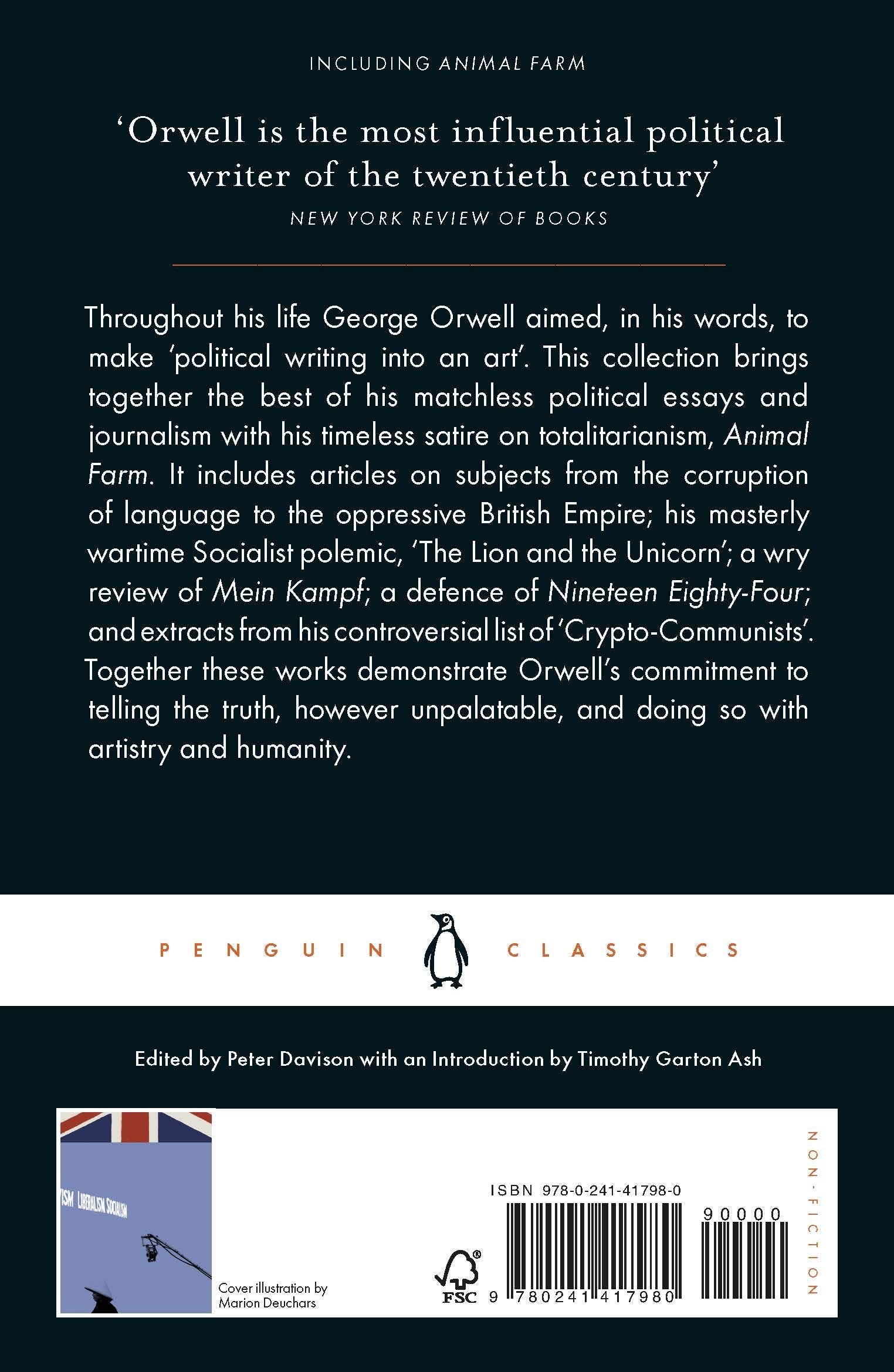 Orwell and Politics BIBLIONEPAL