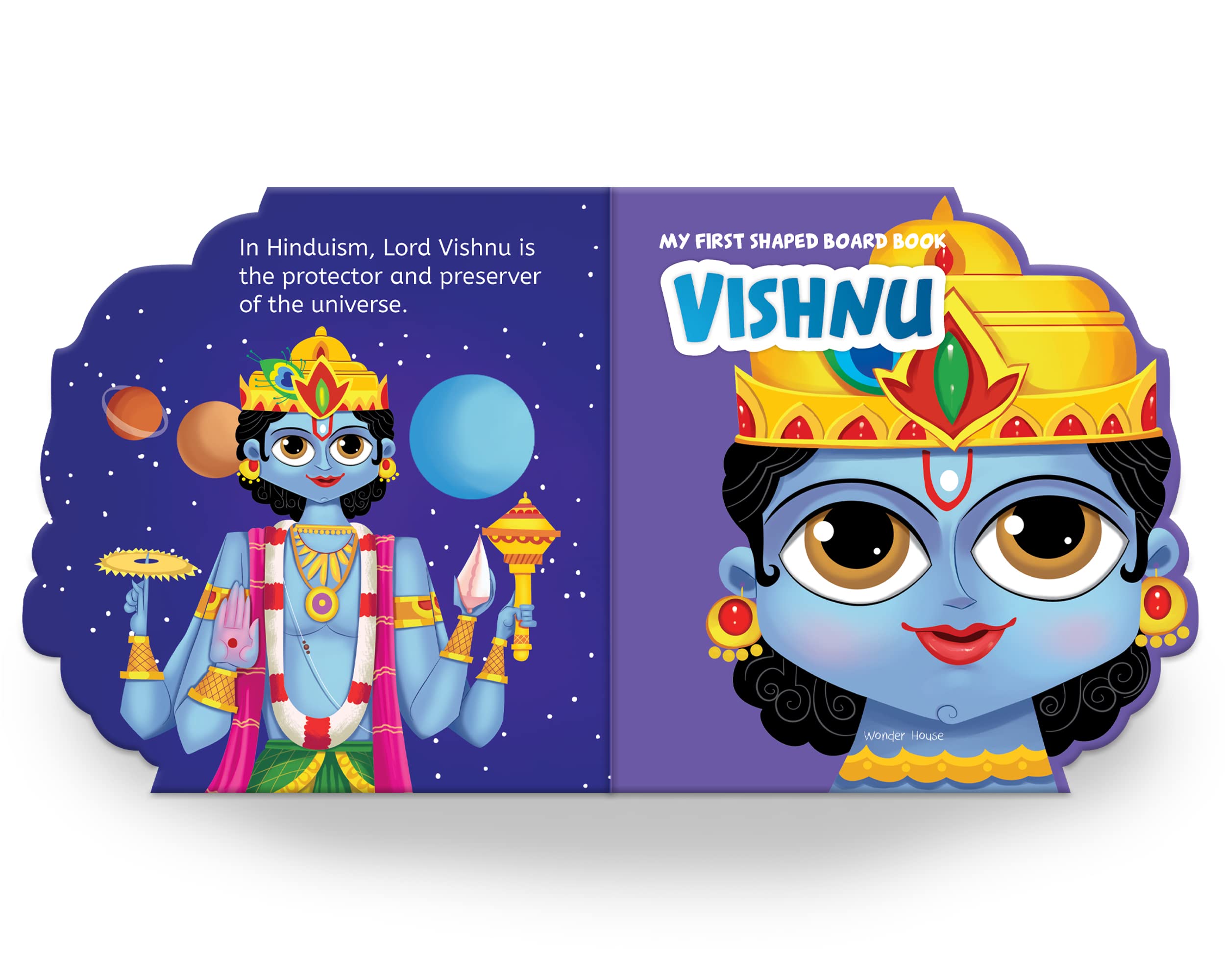 My First Shaped Board Book: Illustrated Vishnu BIBLIONEPAL