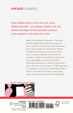 Letters to Milena Vintage