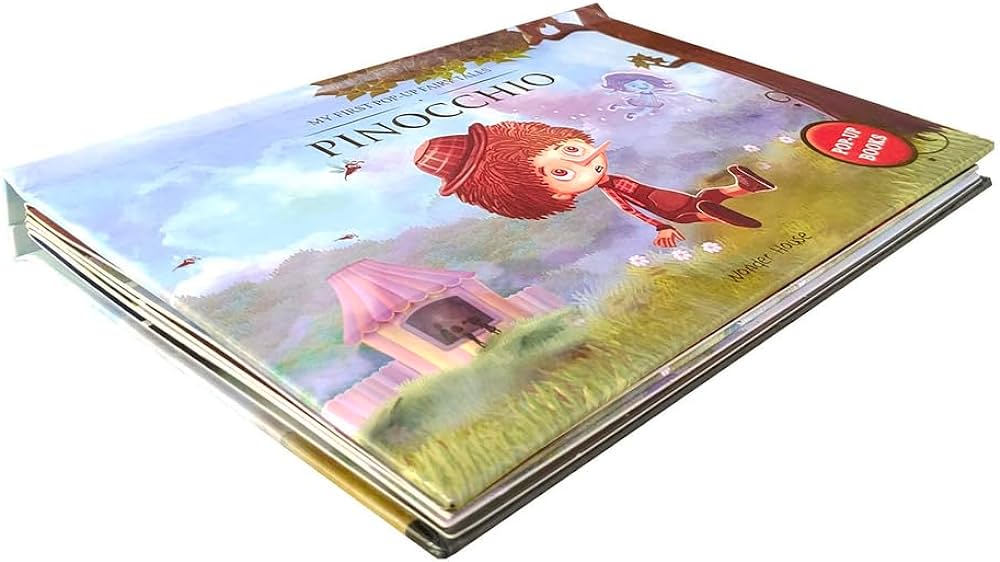 My First Pop Up Fairy Tales - Pinocchio Wonder House Books