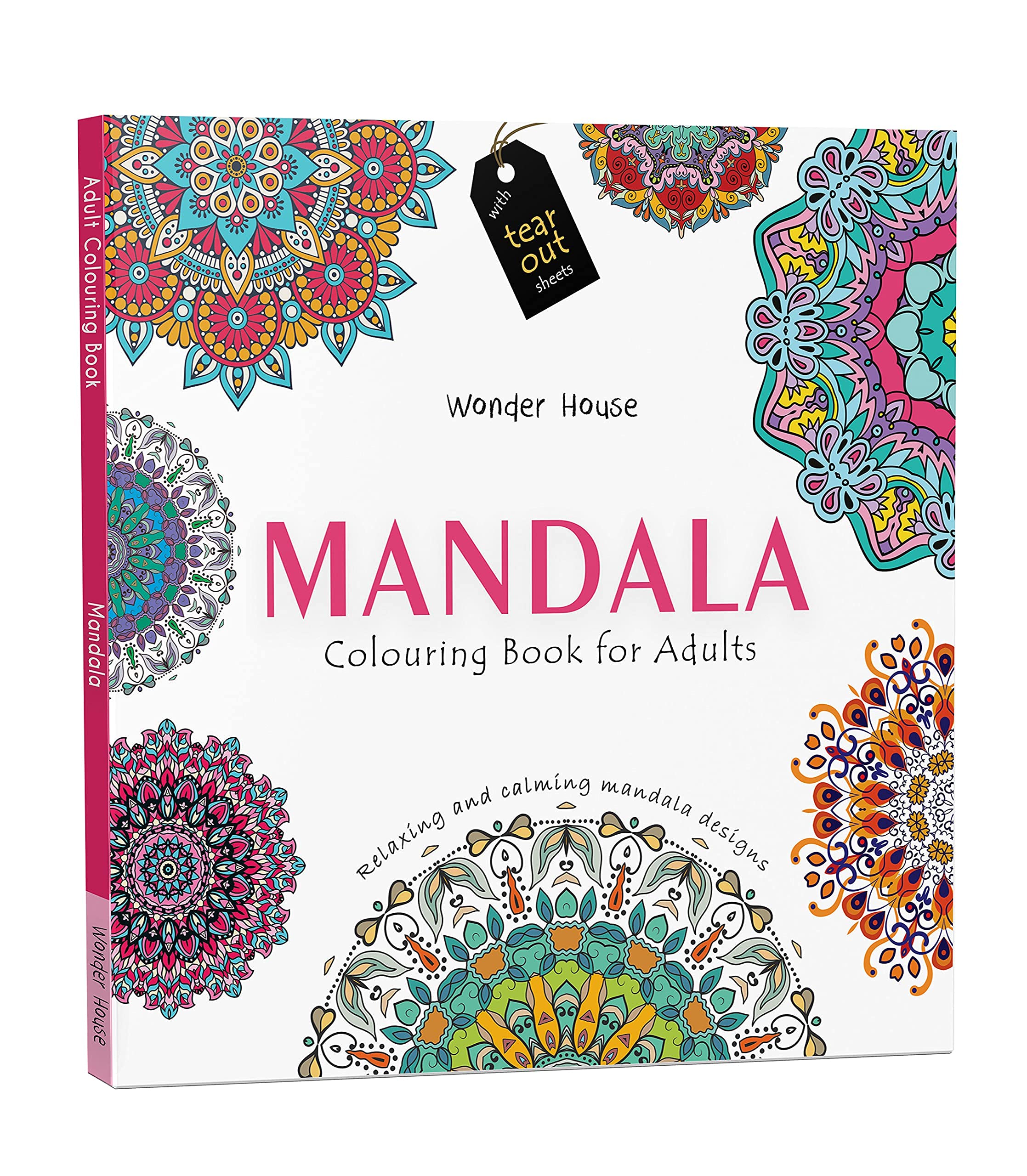 Mandala Colouring Books for Adults - 9789386538611 - Book Cover
