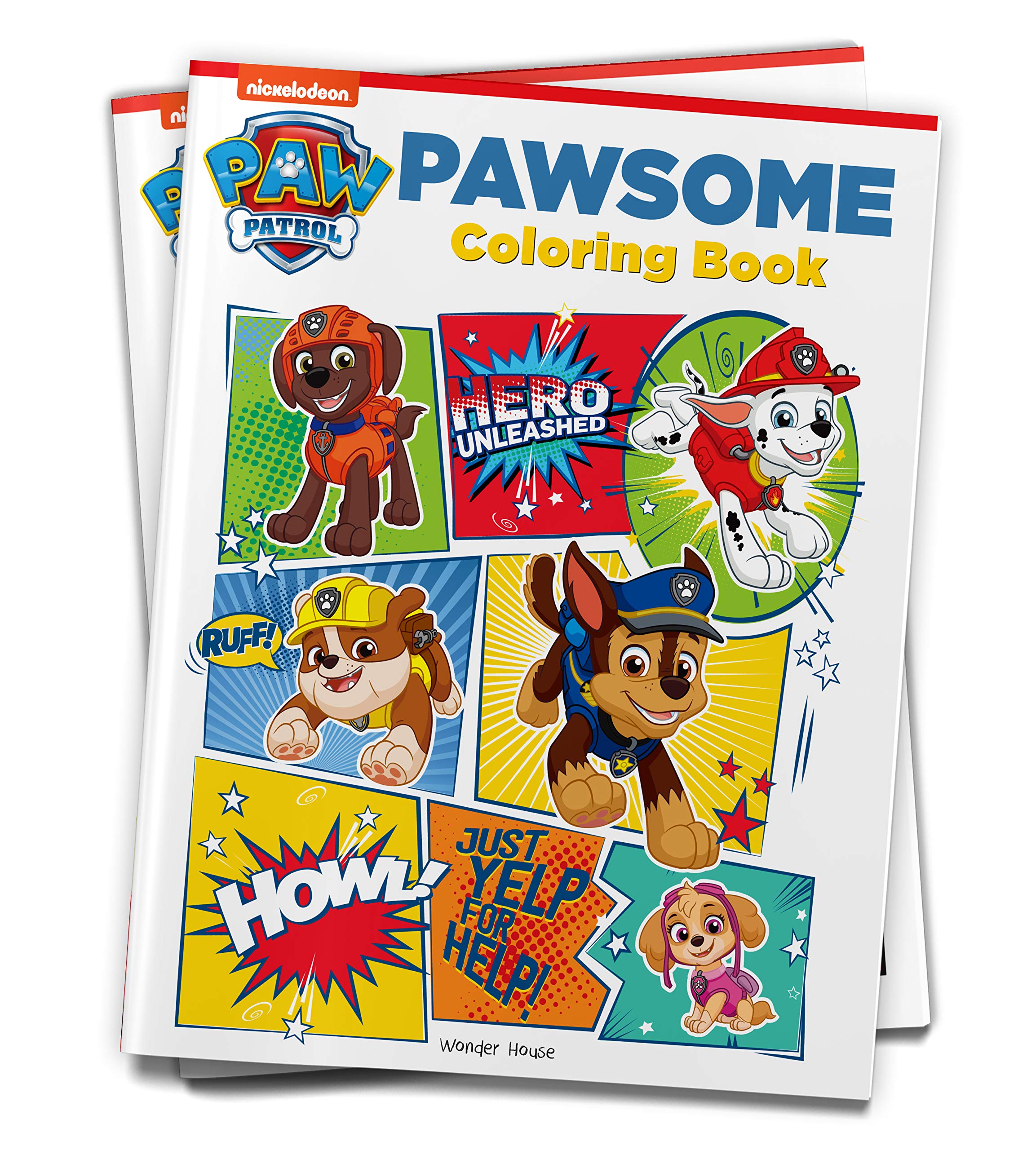 Pawsome: Paw Patrol Coloring Book For Kids - 9789389567311 - Book Cover