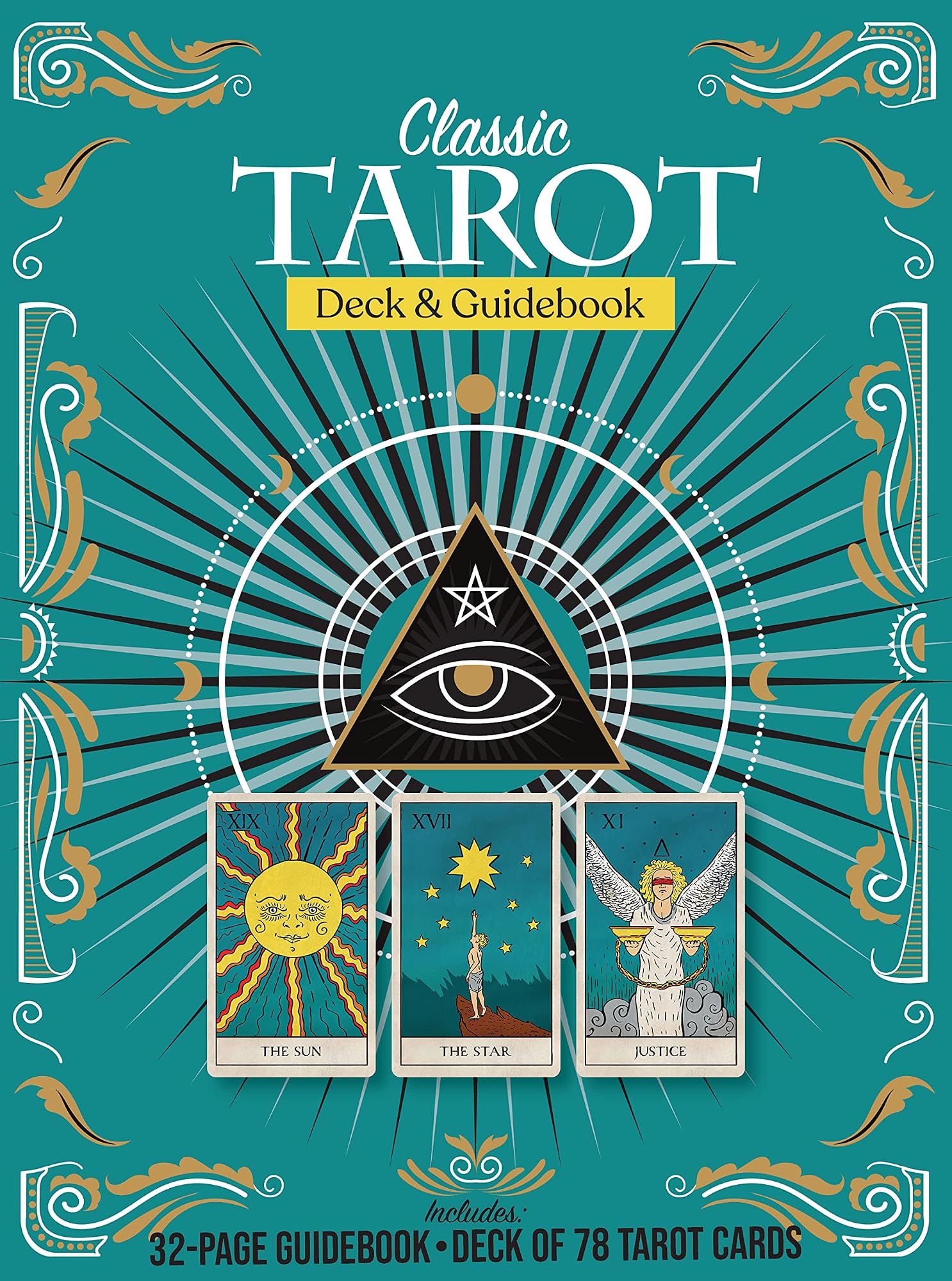 Classic Tarot Deck and Guidebook Kit by Editors of Chartwell Books