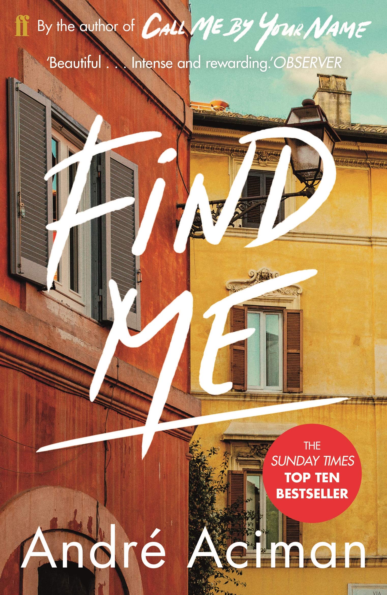 Find Me - 9780571356508 - Book Cover