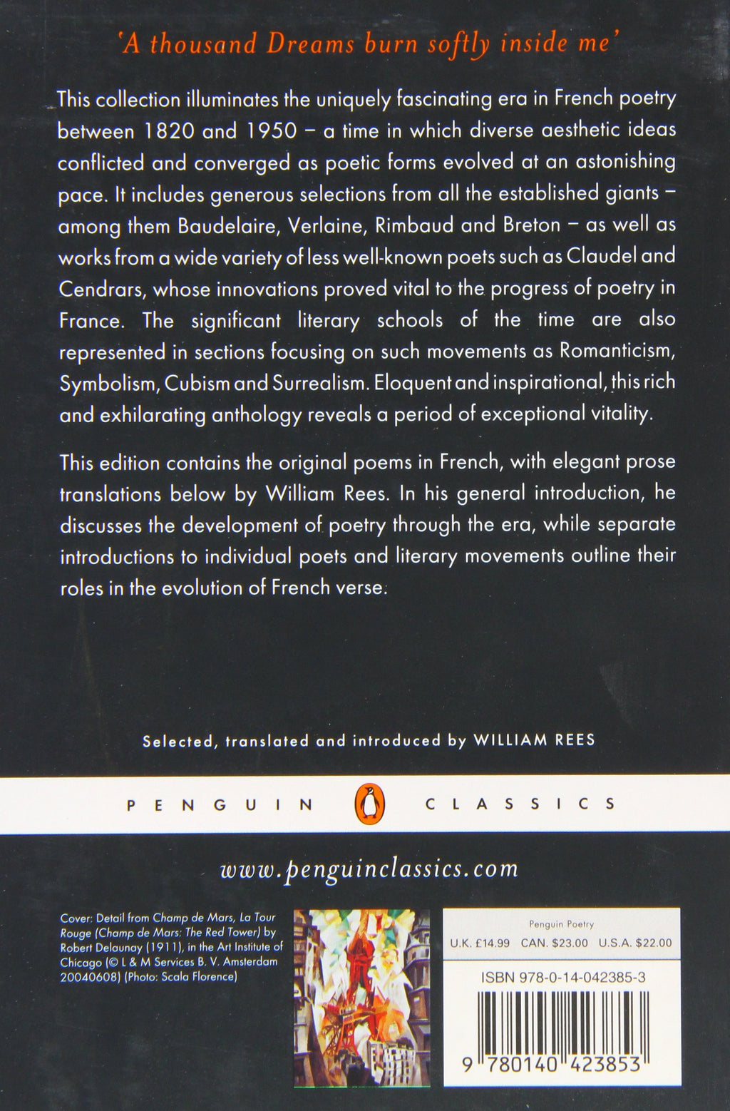 The Penguin Book of French Poetry Penguin Random House
