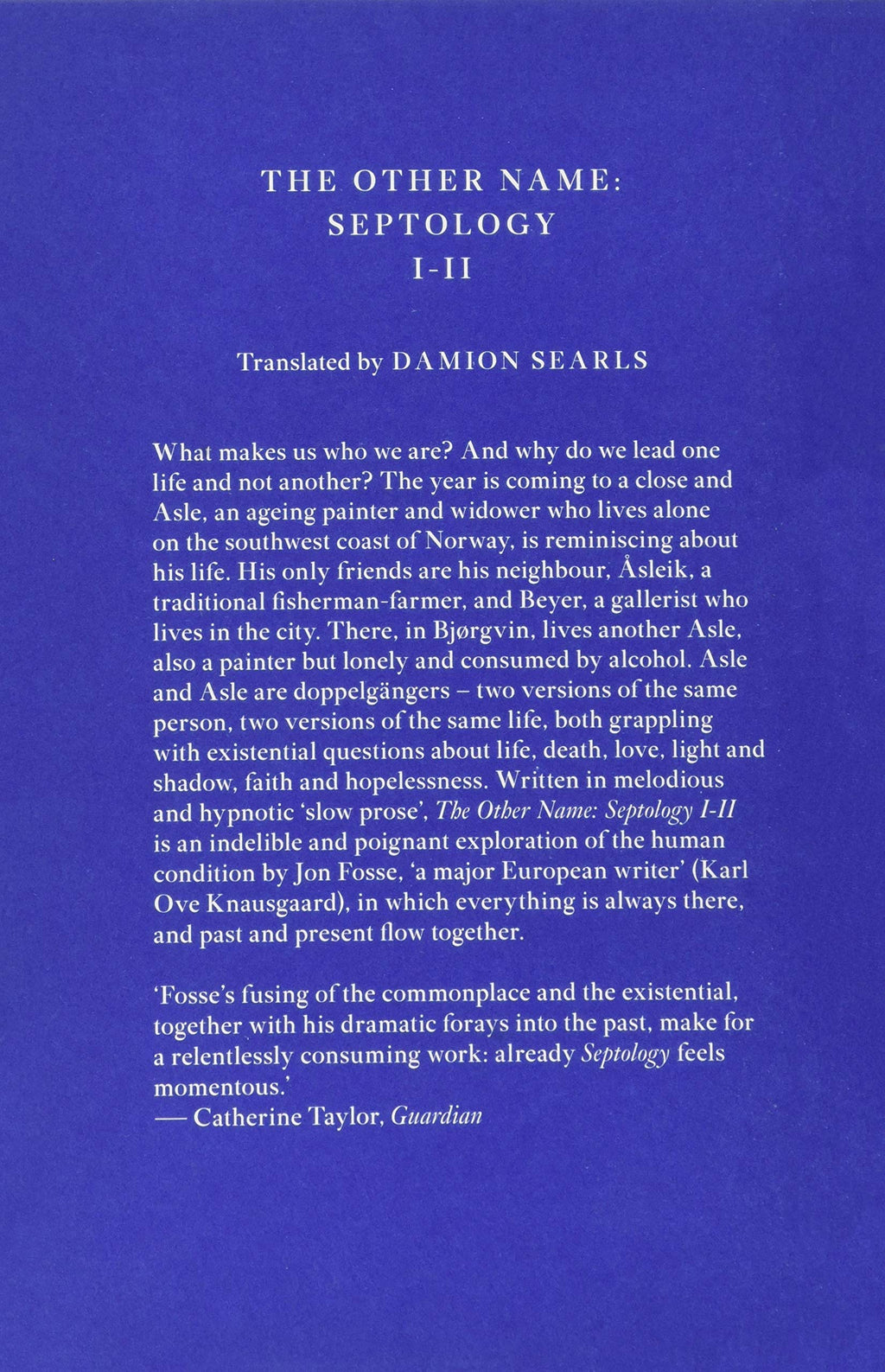 The Other Name: Septology I-II BIBLIONEPAL