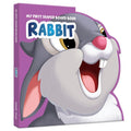 My First Shaped Board Book: Rabbit - 9789354404573 - Book Cover