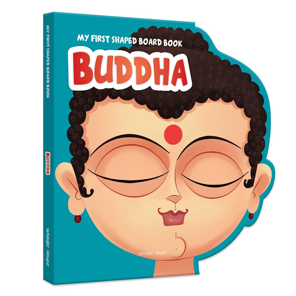 My First Shaped Board Book: Illustrated Buddha Hindu Mythology Picture Book for Kids Age 2+ by Wonder House Books - 9789354405303 - Book Cover