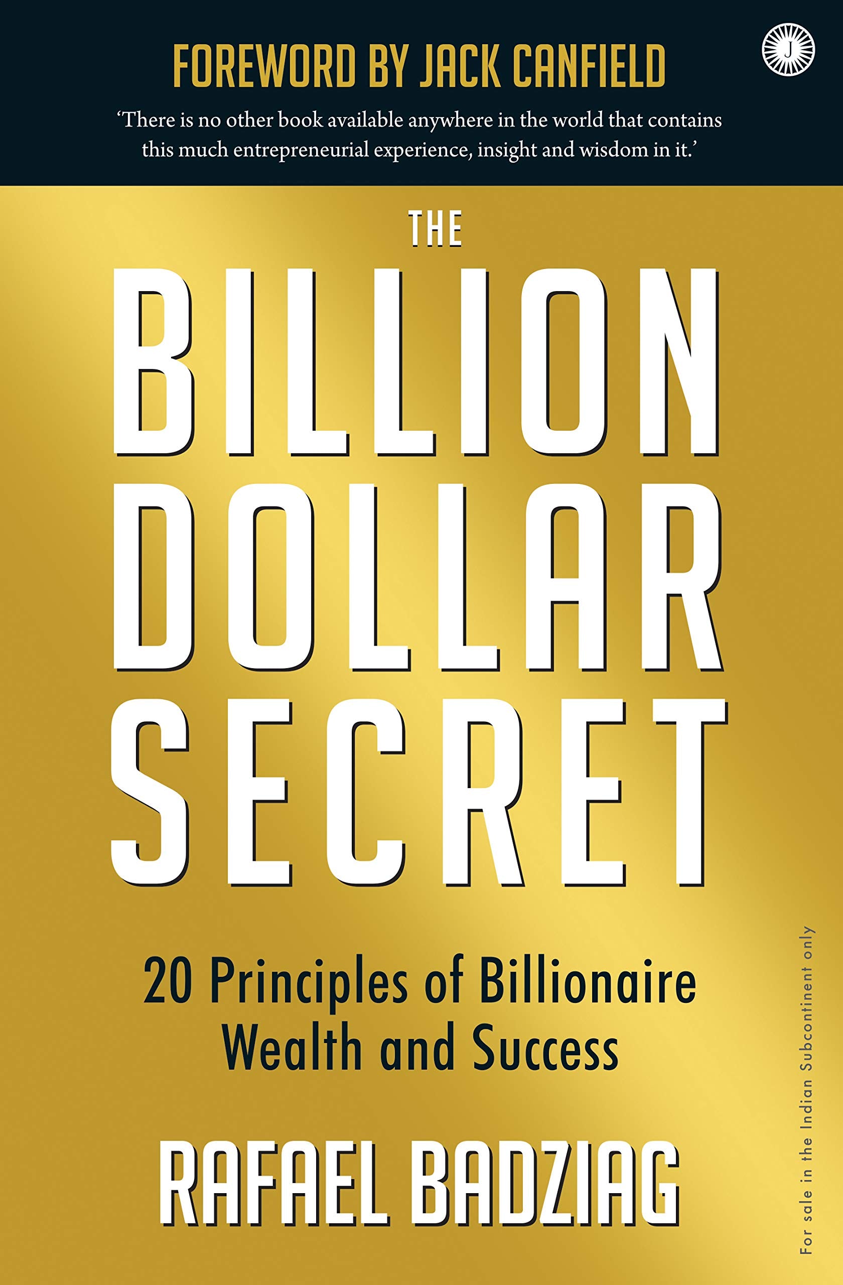 The Billion Dollar Secret by Rafael Badziag - 9789388423908 - Book Cover