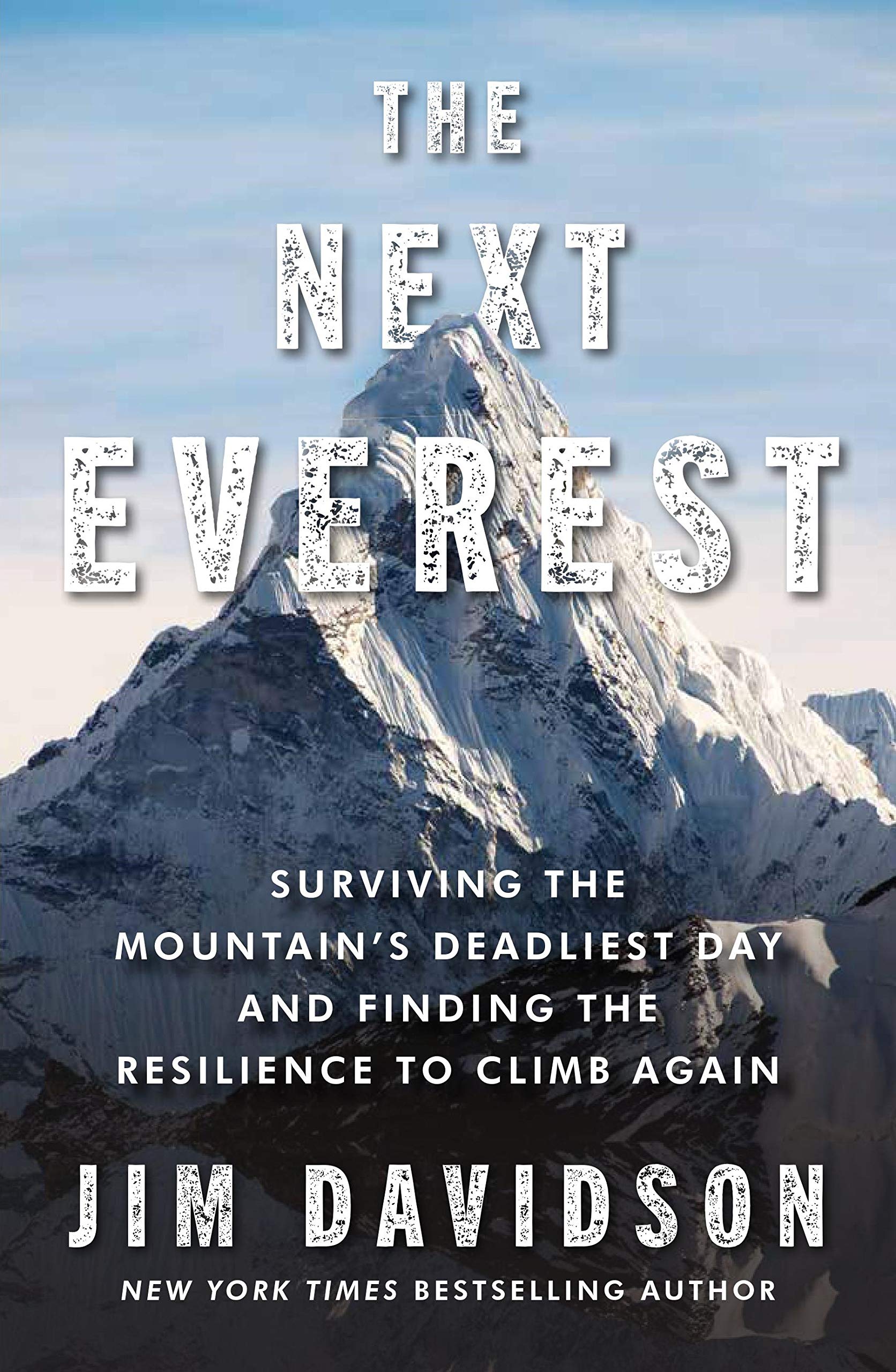 The Next Everest: Surviving the Mountain's Deadliest Day and Finding the Resilience to Climb Again by Jim Davidson - 9789389104554 - Book Cover