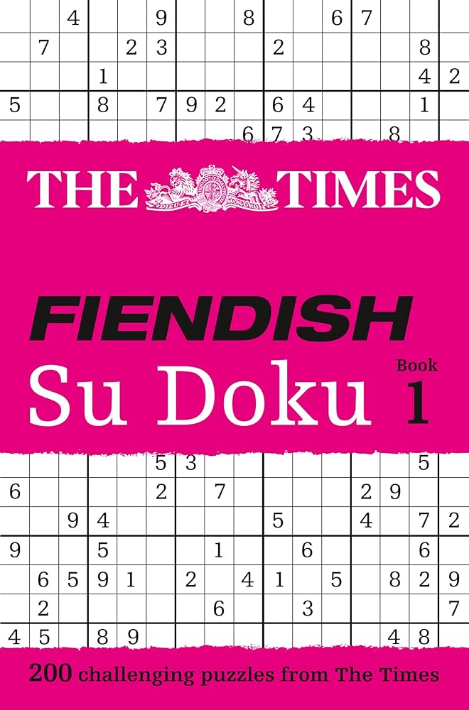 The Times Fiendish Su Doku cover image