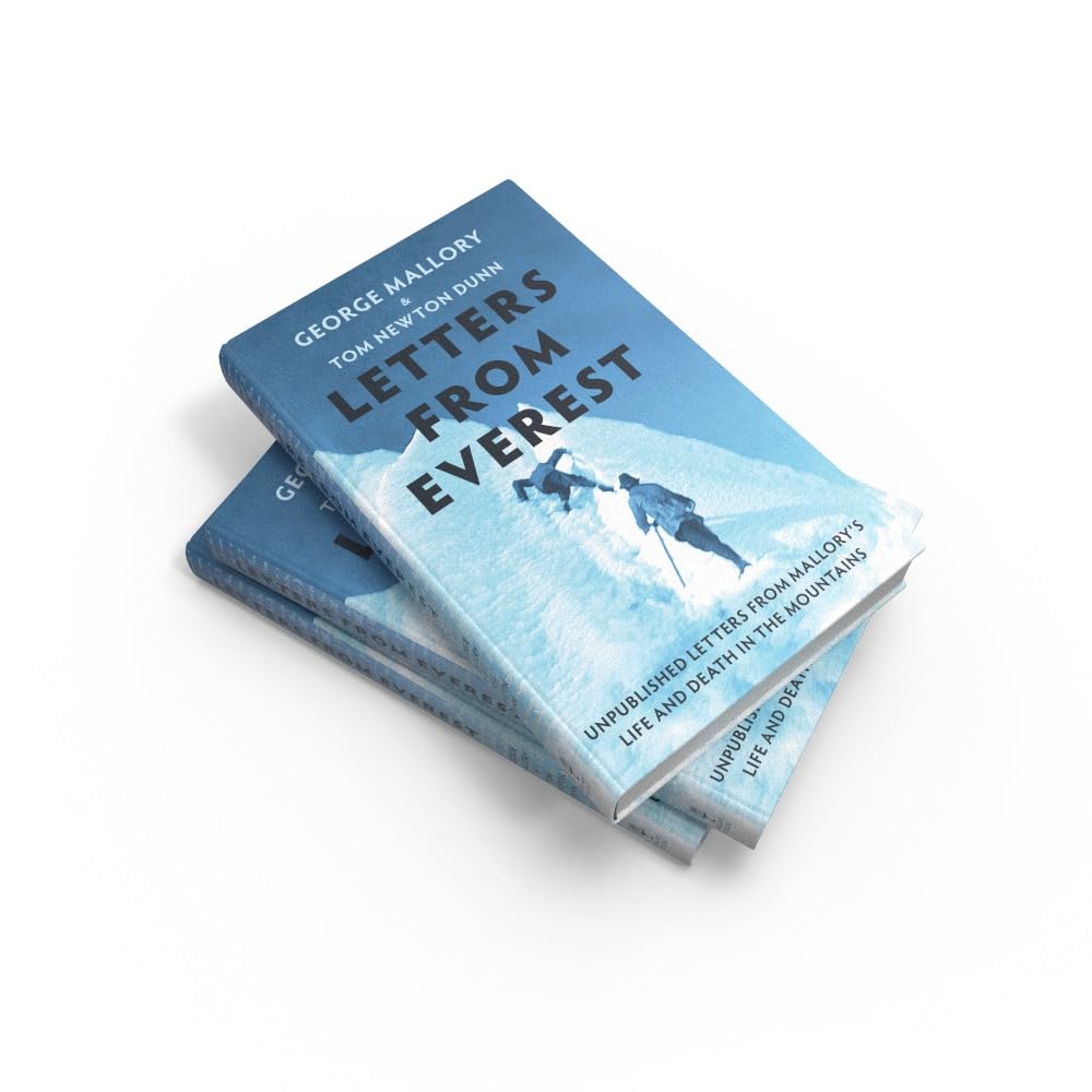 Letters from Everest by George Mallory, the cover at an angle, picture 3