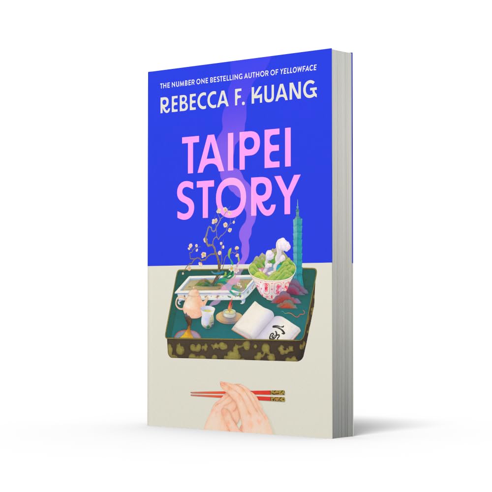 Taipei Story by R.F. Kuang, the cover at an angle, picture 3