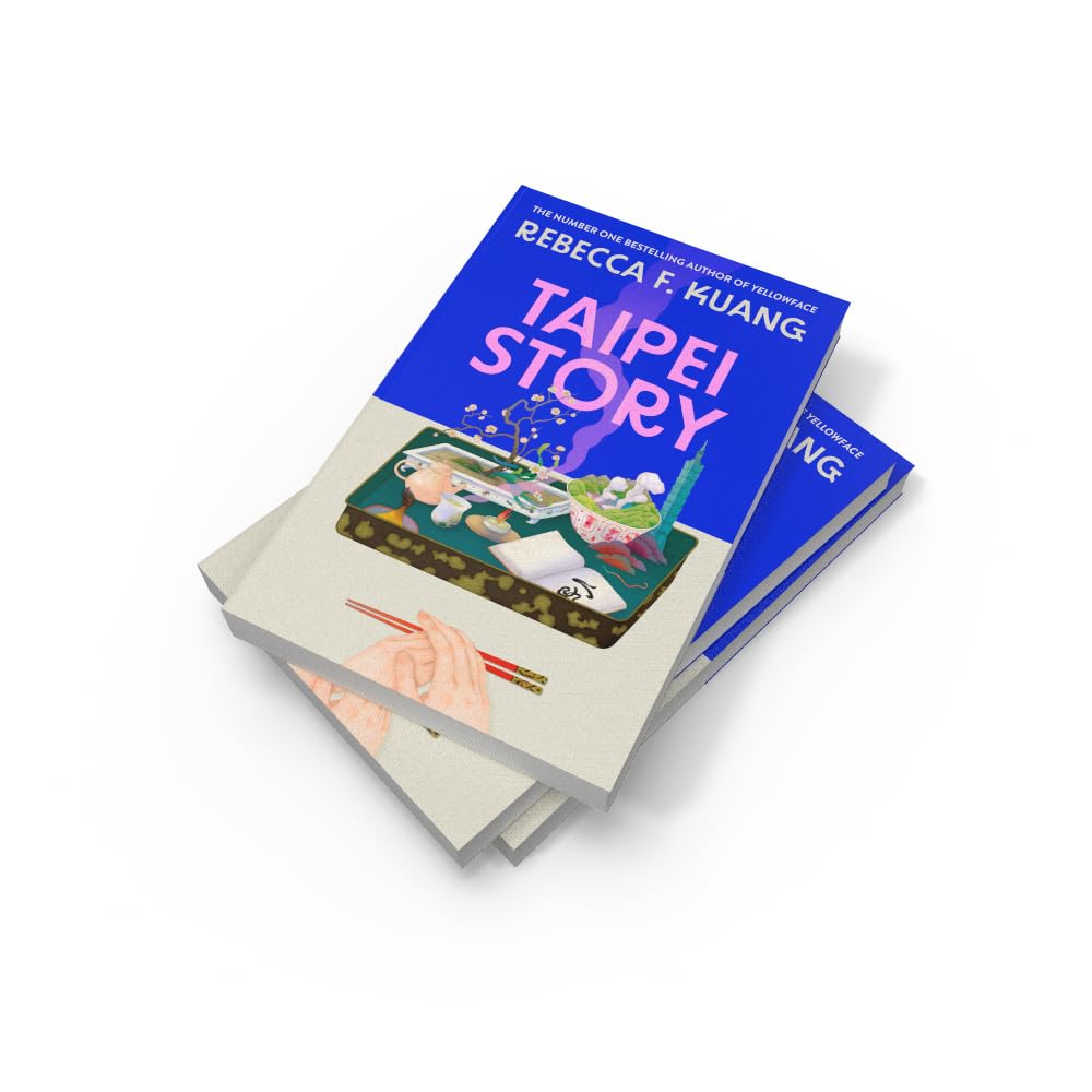 Taipei Story by R.F. Kuang, the cover at an angle