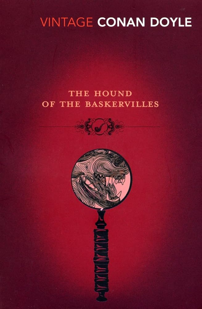 The Hound of the Baskervilles Vintage Classics by Sir Arthur Conan Doyle book cover