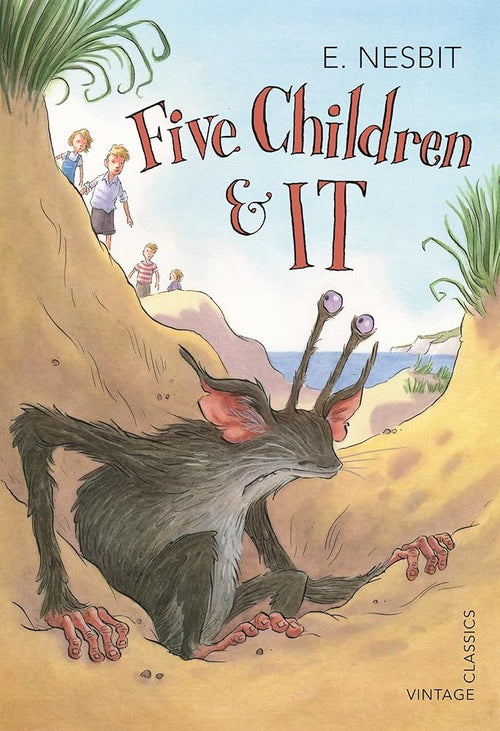 Five Children & It by E. Nesbit book cover