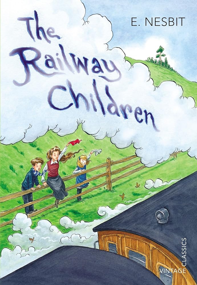 The Railway Children by E. Nesbit book cover