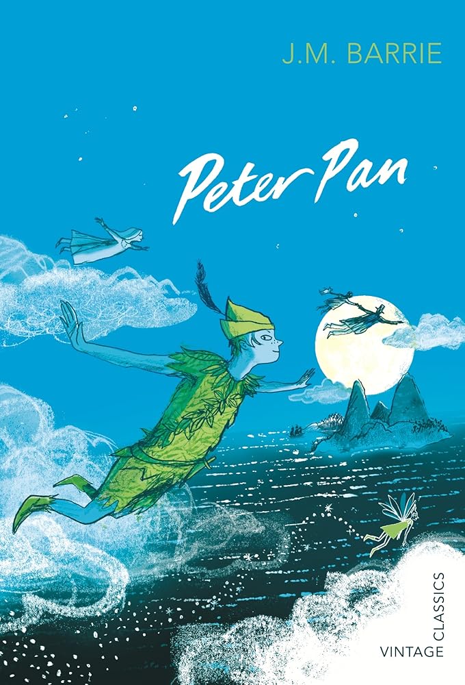 Peter Pan by J. M. Barrie book cover