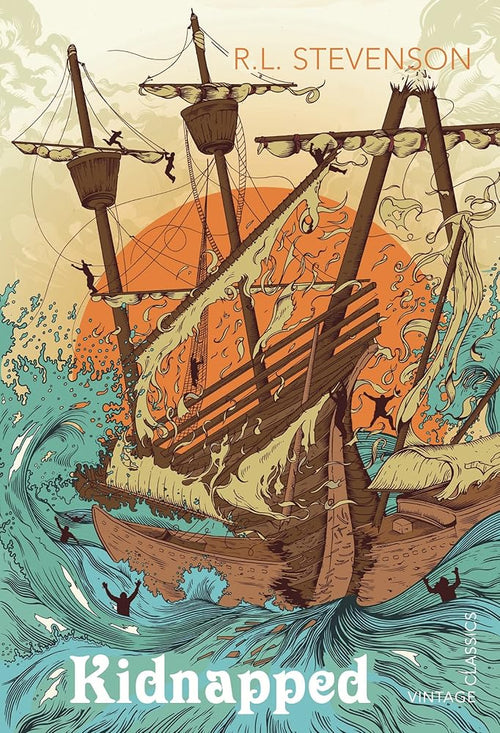 Kidnapped by R. L. Stevenson book cover