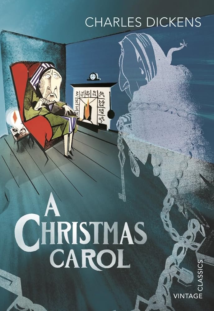 A Christmas Carol by Charles Dickens book cover