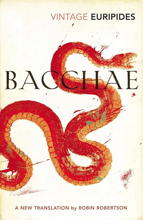 Bacchae Vintage Classics by Euripides book cover